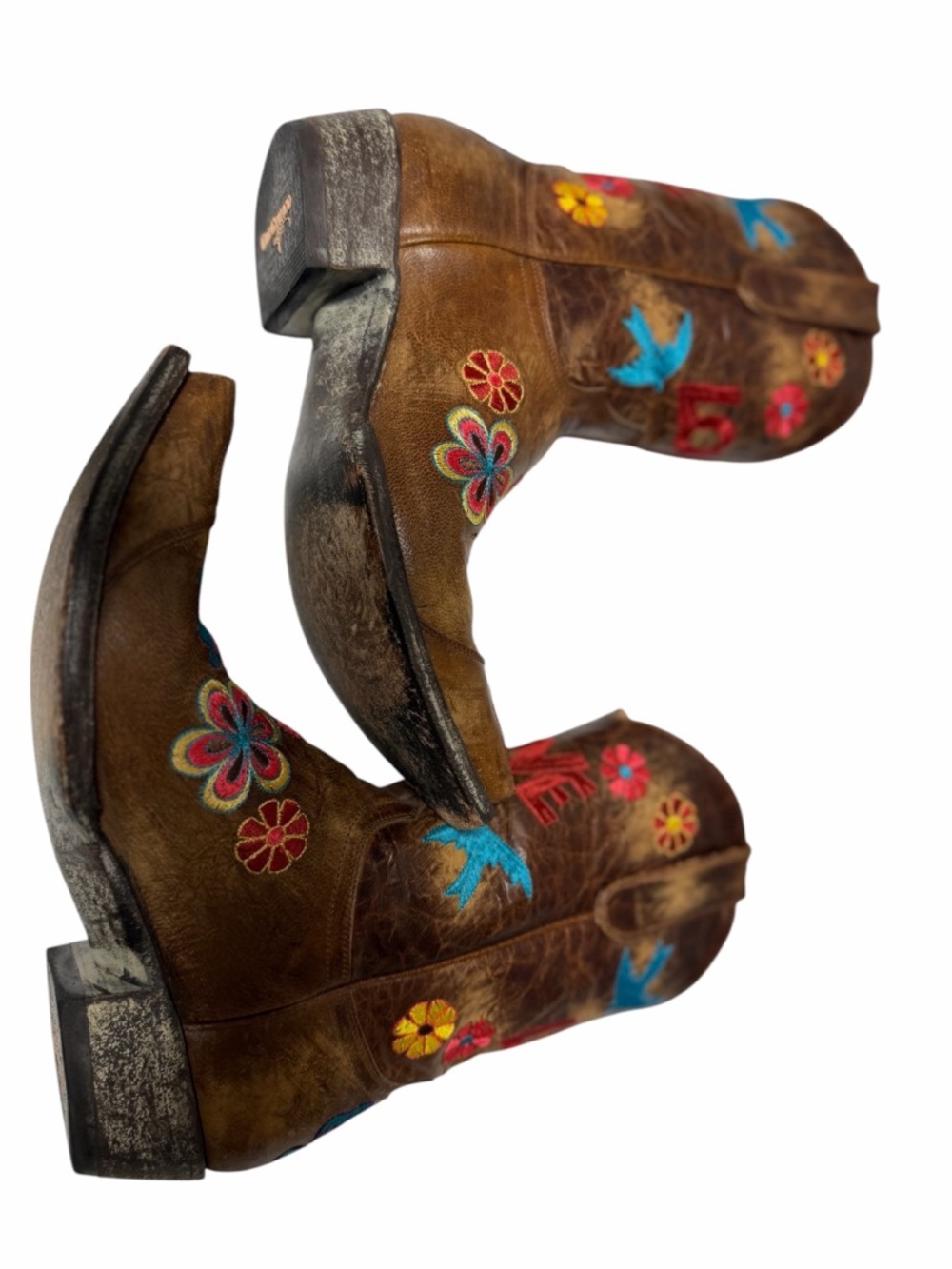 Old Gringo Checruda Brass Cowgirl Boots SIZE 8 $529 - Picture 8 of 14